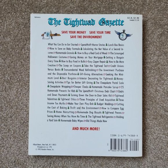 The Tightwad Gazette: Promoting Thrift as a Viable Alternative Lifestyle - Picture 9 of 9